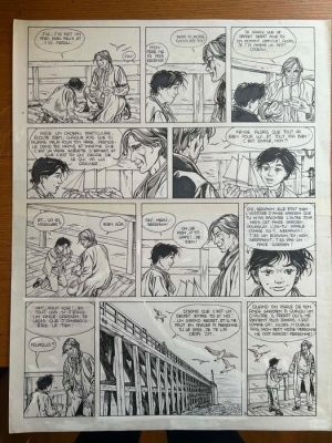 Makyo, Pierre - 1 Original page - le coeur en islande - T1 | Catawiki