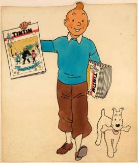 Hergé Georges Remi Dit (1907-1983) | LISEZ LE JOURNAL TINTIN | Artcurial