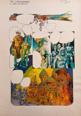 Fernández, Fernando - 1 Original colour page - Zora y los Hibernautas - 1982 | Catawiki