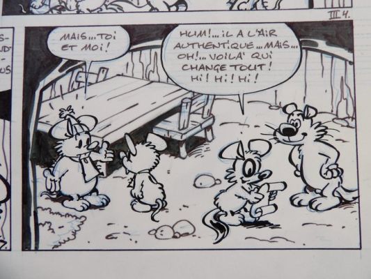 Walli - 1 Original page - Chlorophylle - originele pagina | Catawiki