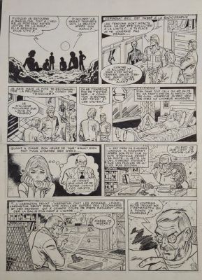 Reding, Raymond - 1 Original page - Eric Castel T6 - Le secret de Pablito - 1982 | Catawiki