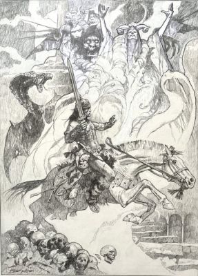 Sanjulian - 1 Original drawing - Conan | Catawiki