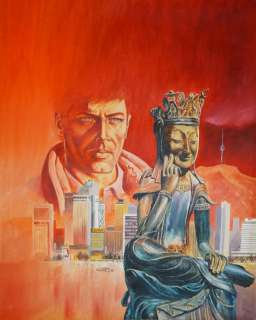 Couverture originale de BOB MORANE numéro 35 de Hello magazine par CORIA