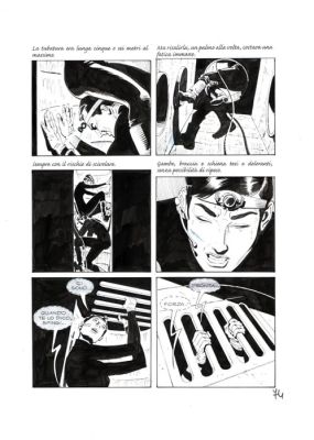 Pittaluga, Luigi - 3 Original page - Julia #123 - "Ladro scaccia ladro" - 2008 | Catawiki