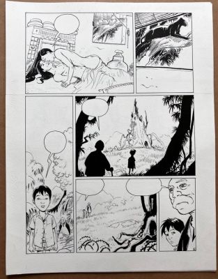 Reculé, Henri - 1 Original page - Le Dernier Livre de la Jungle - Le retour - 2006 | Catawiki