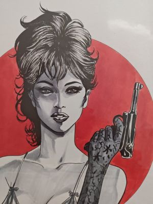 Candita, Giuseppe - Original drawing - Modesty Blaise - Tribute to | Catawiki