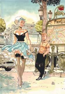 Meynet. Illustration originale Mirabelle | BDEnchères