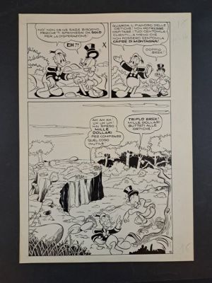 Capitanio, Luciano - 1 Original page - Paperino e la Cometa della Fortuna | Catawiki