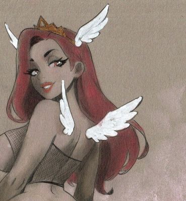 Edgar - 1 Original colour drawing - Zeichnung No 054 - Jessica Rabbit - 2026 | Catawiki