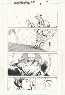 Al Barrionuevo & Bit - 1 Original page - Martian Manhunter | Catawiki