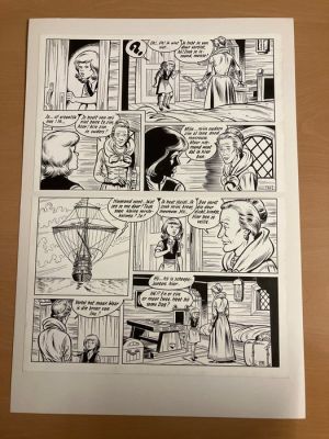 Broeckx Jeff - 1 Original page - Dag en Heidi - De verstekeling - 1981 | Catawiki