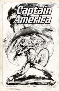 Kubert, Andy - CAPTAIN AMERICA (1998) #21 Cover | ComicConnect
