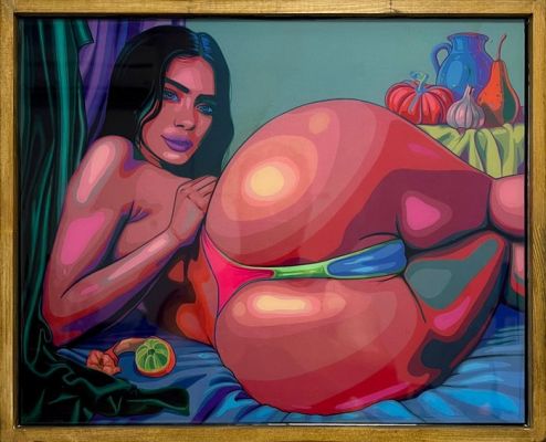 Frank Arias (1994) - Bodegón con Sorpresa / Erotic Art | Catawiki