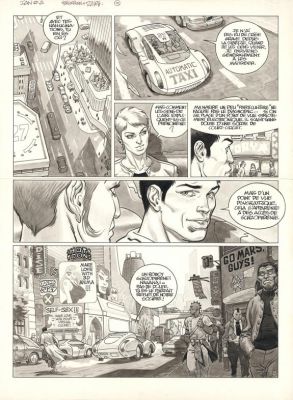 Ralph Meyer | Planche originale n°4 - Leçon de ténèbres - IAN | Daniel Maghen