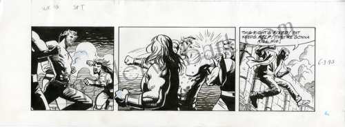 Brothers Hildebrandt | Terry and the Pirates Week 10 - Saturday | Spiderweb Art Gallery