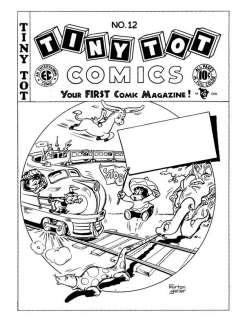 184: Burton Geller Tiny Tot Comics #12 cover | Russ Cochran
