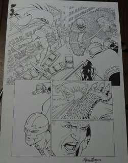 Maguire, Kevin | original page  - Justice League | Catawiki