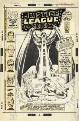 Adams, Neal - JUSTICE LEAGUE OF AMERICA (1960-87) #96 Cover | ComicConnect