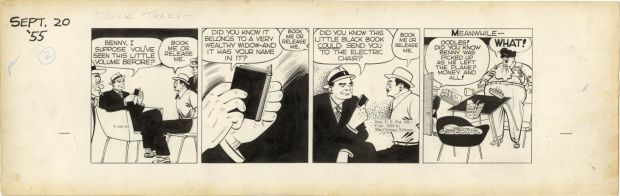 Gould, Chester - DICK TRACY DAILY Strip Art | ComicConnect