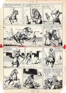 Sirius | Les Timour, planche n°36 à l’encre de Chine et… | Millon