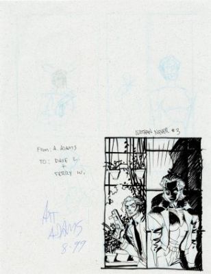 Adams, Arthur - NATHAN NEVER #3 Cover Prelim | ComicConnect