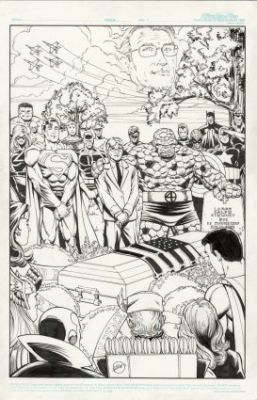 Ballard, Mitch - JLA/AVENGERS Illustration