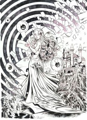 Roger Bonet | Summer Sale (Ends August 31) // Original cover: You disappeared / Juego de rol – Roger | Origin Of Comics