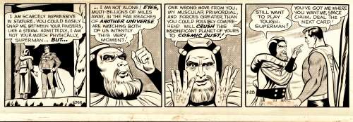 Curt Swan | Superman Daily Comic Strip (Curt Swan - Working As Wayne Boring!) 4-28-1959 | Romitaman