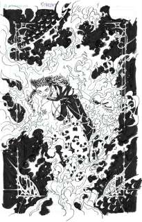 A.L. Kaplan | Bytchcraft #4 Cover Original Art | A.L. Kaplan