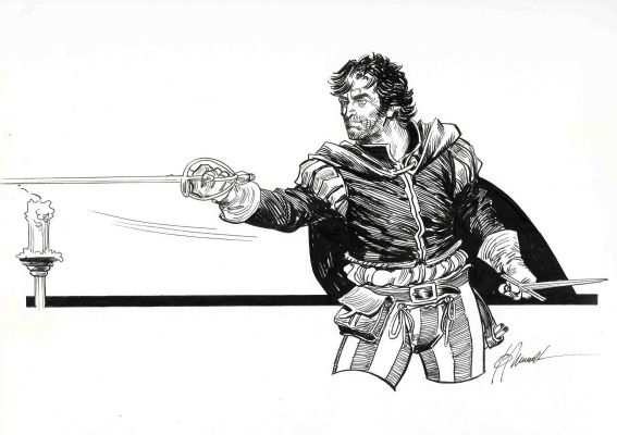 Joan Mundet | Original drawing – Dago – 30th anniversary – Mundet | Origin Of Comics