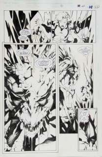 Marvel Comics, Excalibur, Vol 1 #90, "Blood Eagle", page 22, Ink Drawing on Marvel Illustration Board | misc / divers