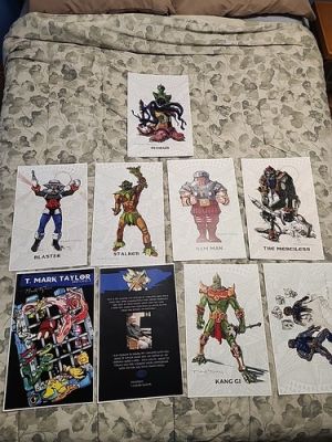 Mark Taylor Sketches #2 Signed Masters Of The Universe Rare | eBay US
