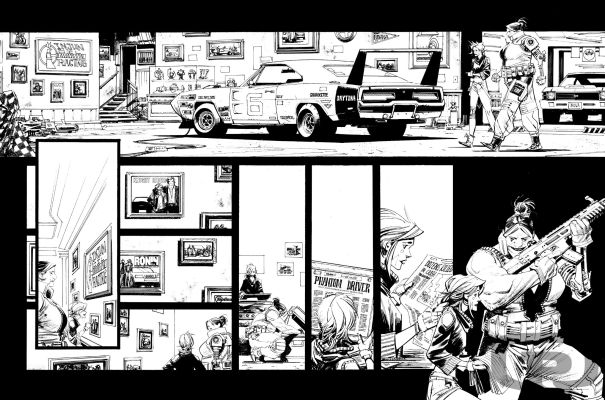 Sean Murphy | The Last Driver, Volume 2, Page 18 - Original Artwork by Sean Murphy | Pulp’s Art