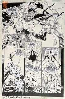 Duncan Rouleau Mario Alquiza - Action Comics #796 Pg 9 (Dc, 2002) Superman Vs Manchester Black