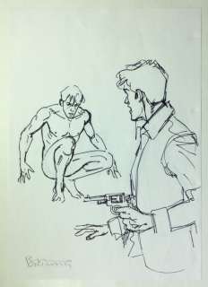 Brindisi, Bruno | sketch for Dylan Dog: â€œI Demoniâ€ | Catawiki