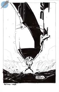 Wes Craig | Action Comics Issue 1069 Page Cover | Felix Comic Art