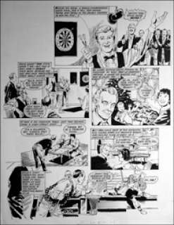 Jim Baikie - Young Steve Davis (TWO pages)