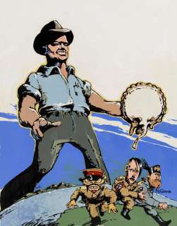 MICHAEL GROSS. "Let’s Laugh Them Off the Map..." [NATIONAL LAMPOON] | Swann Galleries