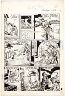 Bill Ward (attributed) Motion Picture Comics #106 "Texas Rangers" Story Page 29 Original Art - | Heritage