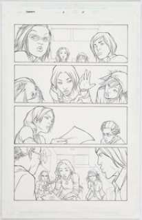 Adrian Alphona and David Newbold Runaways #3 Story Page 15 Original Art (Marvel, 2003). With this property just - | Heritage