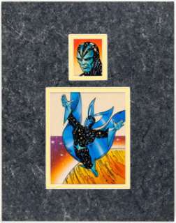 Jim Valentino and Paul Mounts 1992 Impel Marvel Universe III Trading Card #69 "Starhawk" Color -