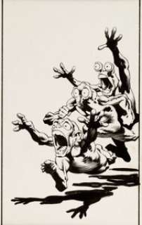 Bernie Wrightson - Goblins and Boogums Illustration Original Art (undated). These goblins on the run were - | Heritage