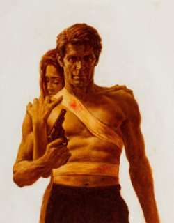 Peter Caras - Men’s Paperback Novel Cover Painting Original Art (c. 1970s).... | Heritage