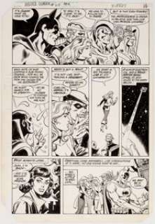 Don Heck and Romeo Tanghal Justice League of America #213 Page 11 Original Art (DC, 1983).... | Heritage