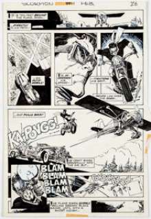 Howard Chaykin The Scorpion #1 Story Page 13 Original Art (Seaboard, 1975).... | Heritage