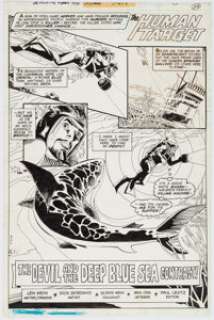 Dick Giordano Detective Comics #486 Complete 8-Page Story Human Target Original Art (DC, 1979).... (Total: 8 Original Art) | Heritage