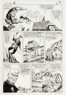 Dick Ayers and Frank Giacoia Sgt. Fury #20 Story Page 2 Original Art (Marvel, 1965).... | Heritage
