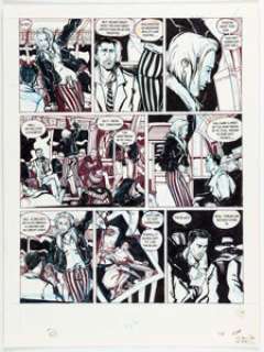 Paul Pope The Ballad of Doctor Richardson Story Page 43 Original Art (Horse Press, 1994). A key scene from the - | Heritage