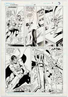 Kerry Gammill and Bob McLeod Superman #39 Story Page 3 Original Art (DC Comics, 1990).... | Heritage