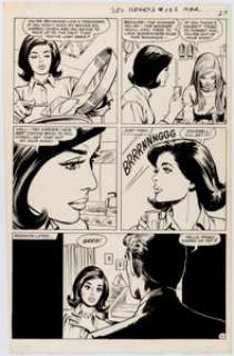 Jay Scott Pike Secret Hearts #126 Story Page 11 Original Art (DC, 1968)....